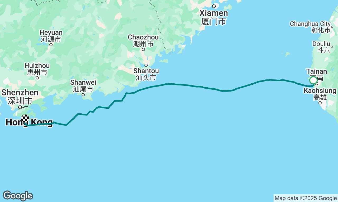 Tainan - Hong Kong