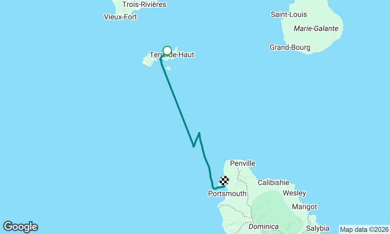 Voyage map