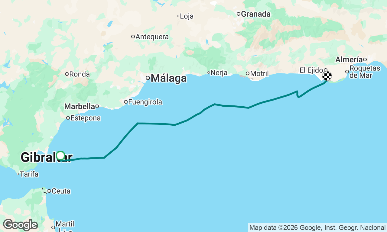 Gibraltar - Almerimar