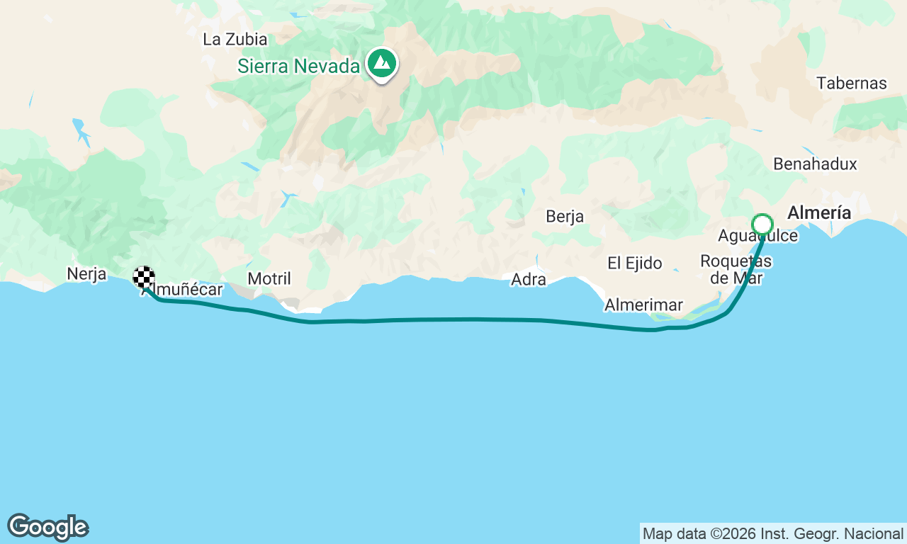 Voyage map