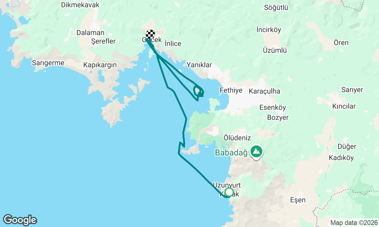 Voyage map