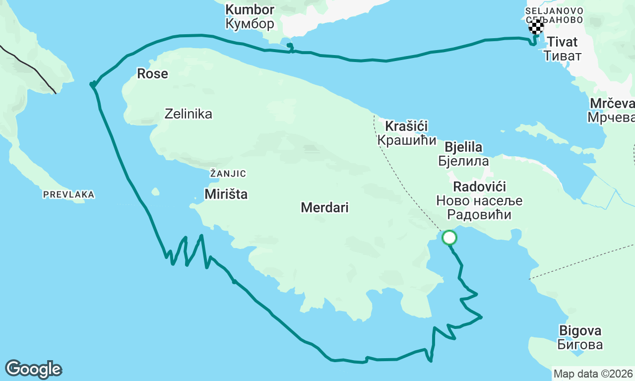 Voyage map