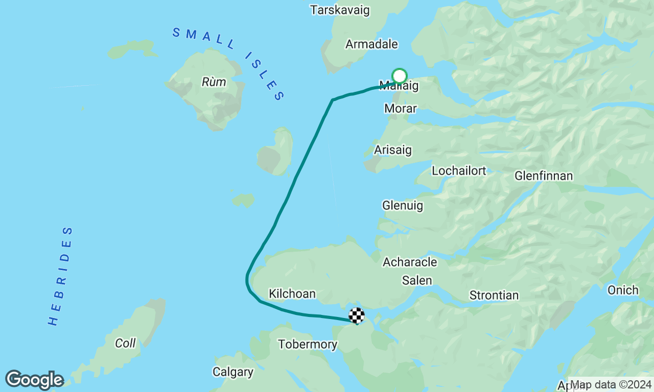 Mallaig to Droma Buidhe