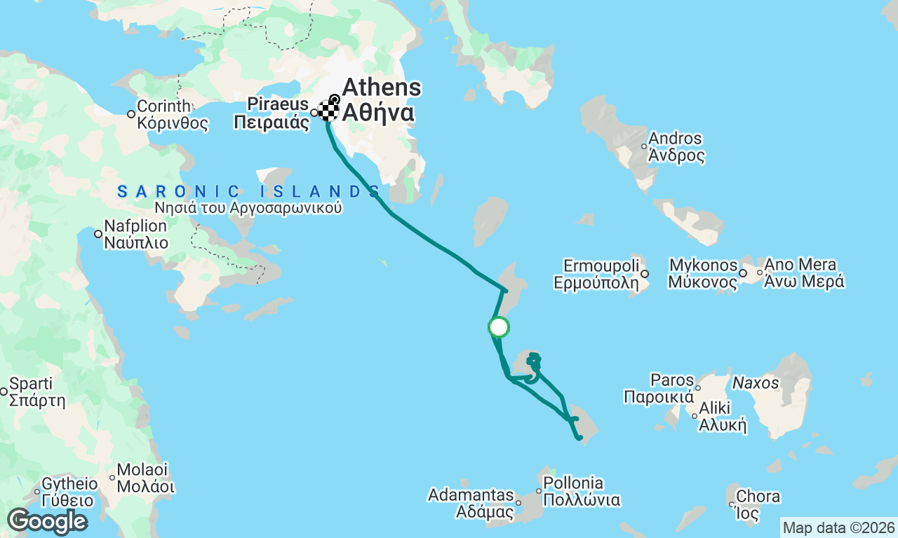 Voyage map