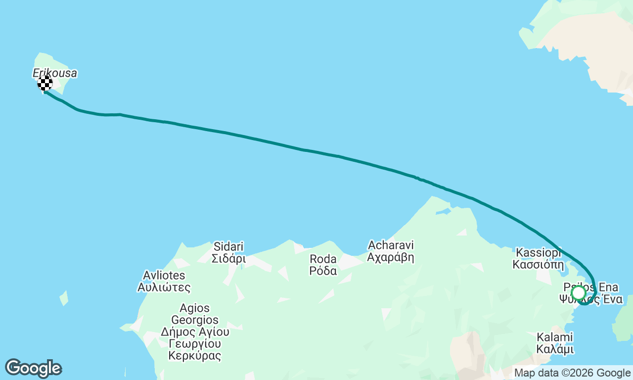 Voyage map