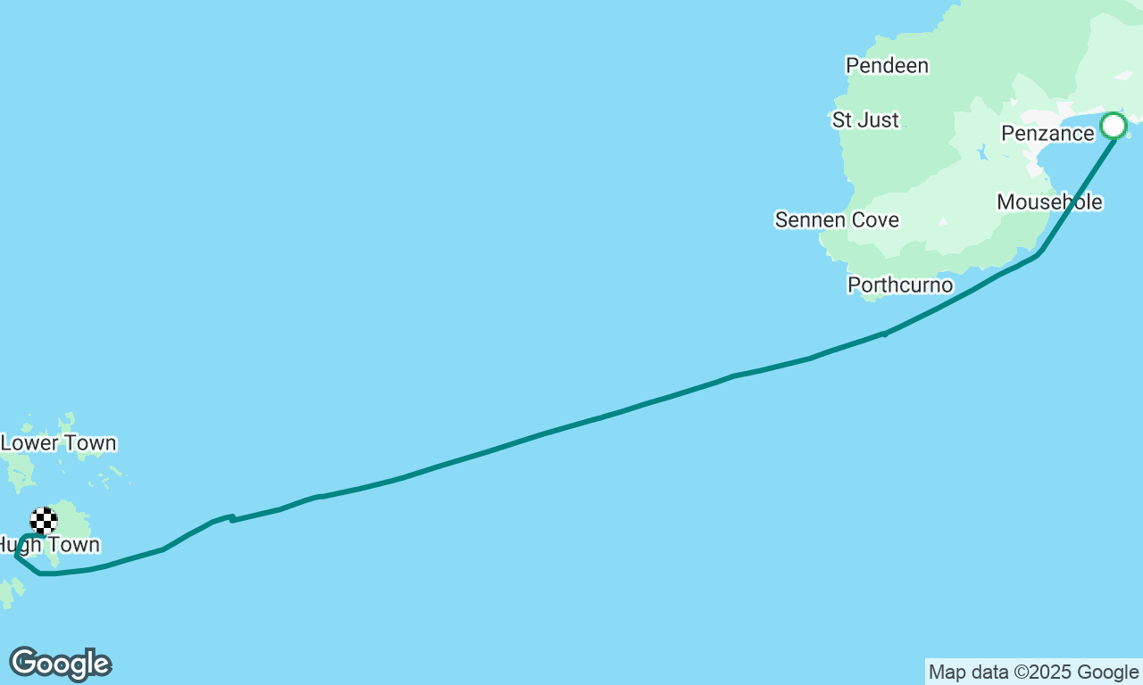 St Michael’s Mount to Hugh Town (IOS)