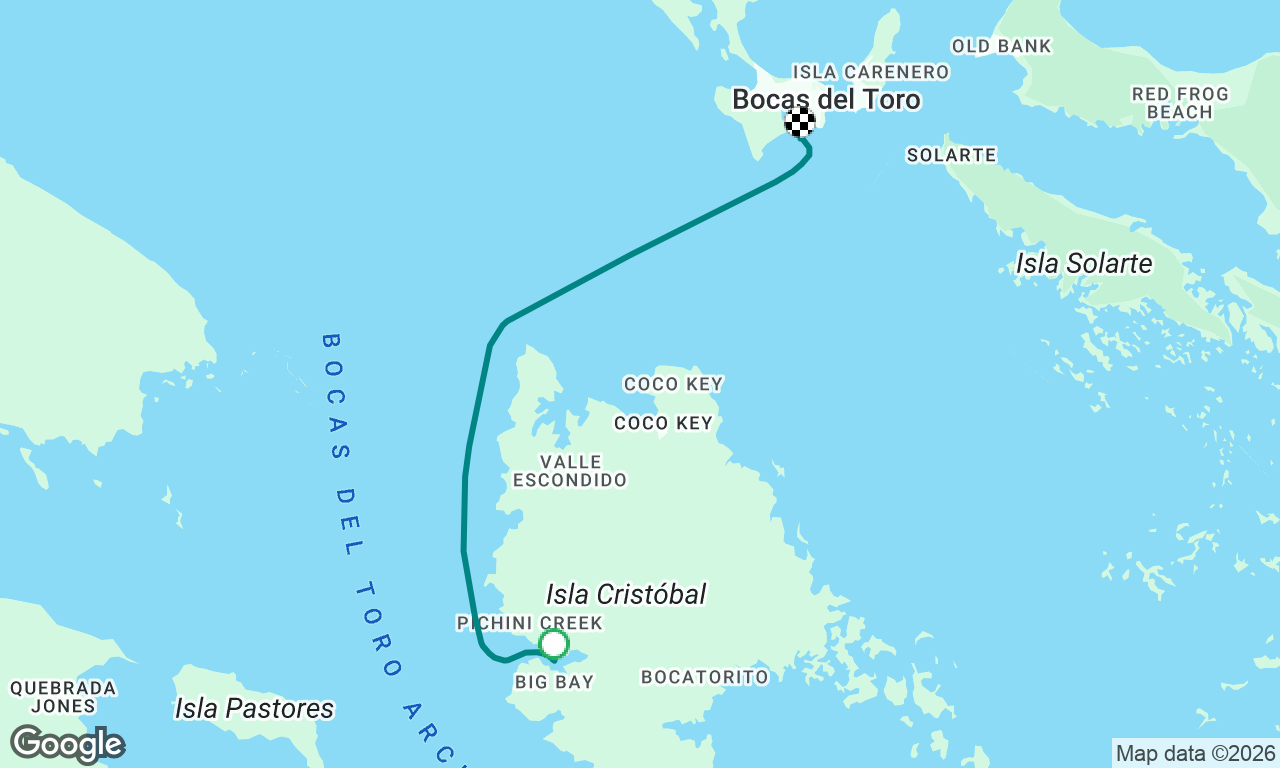 Voyage map