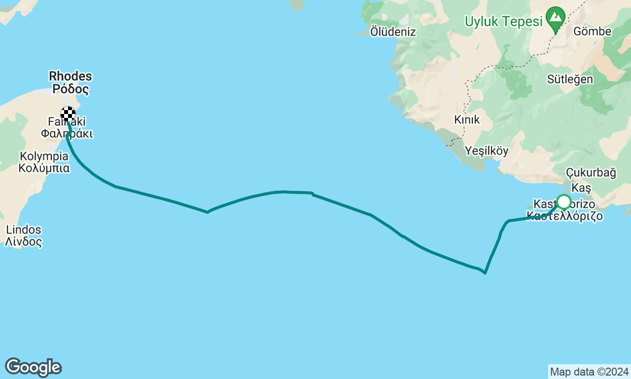 Nephele - Kastellorizo to Rhodes