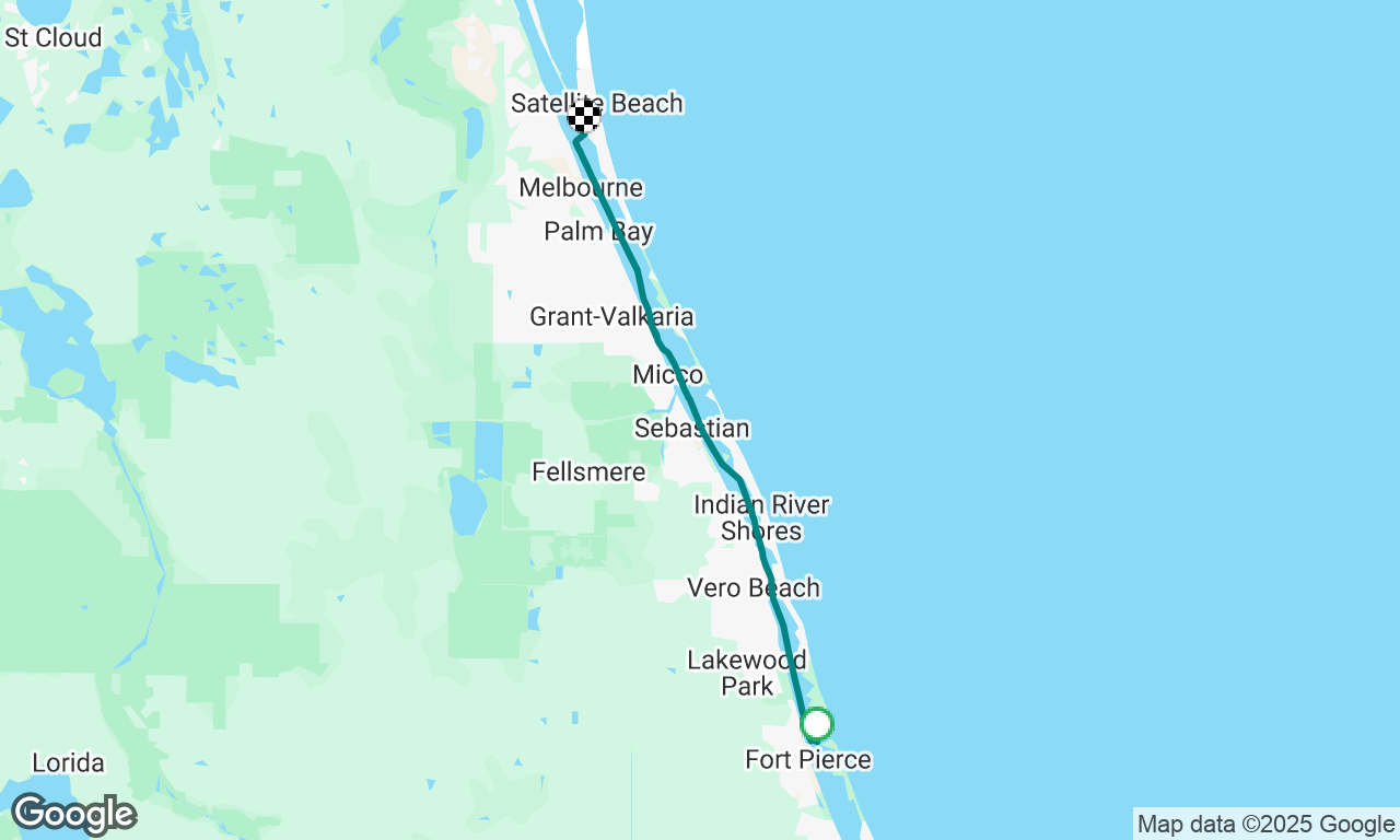 Fort Pierce to Indian Harbor Beach
