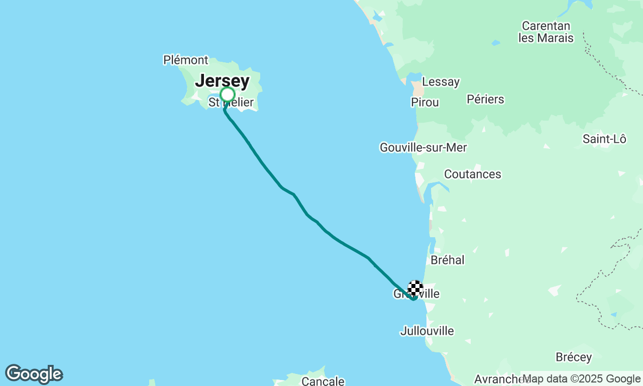 Day Skipper Day 1 
Jersey to Granville