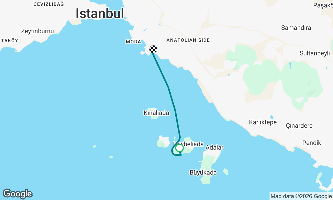 Voyage map