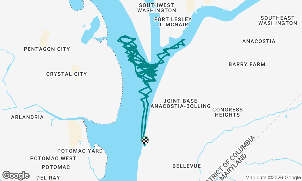 Voyage map
