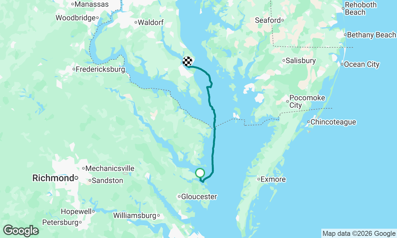 Voyage map