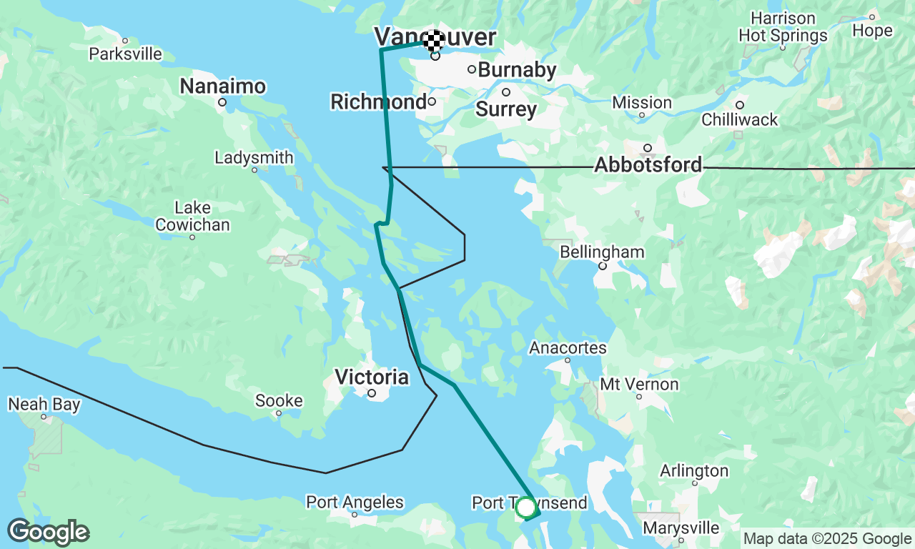 (L2)Port Townsend to Vancouver.  