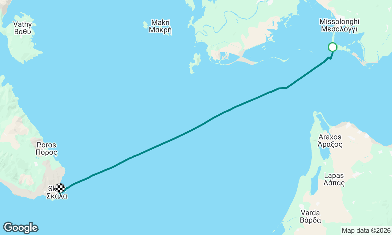 Voyage map