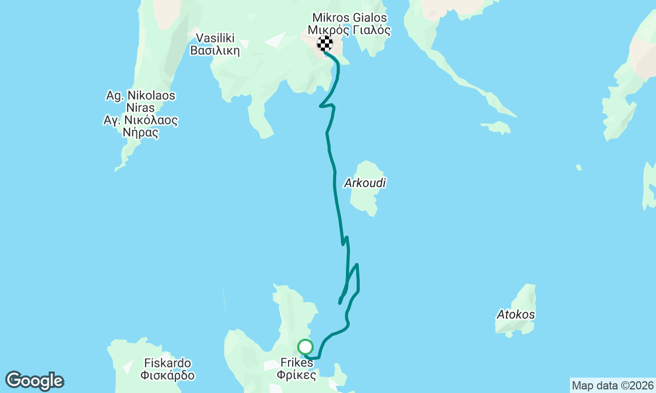 Frikes to Syvota