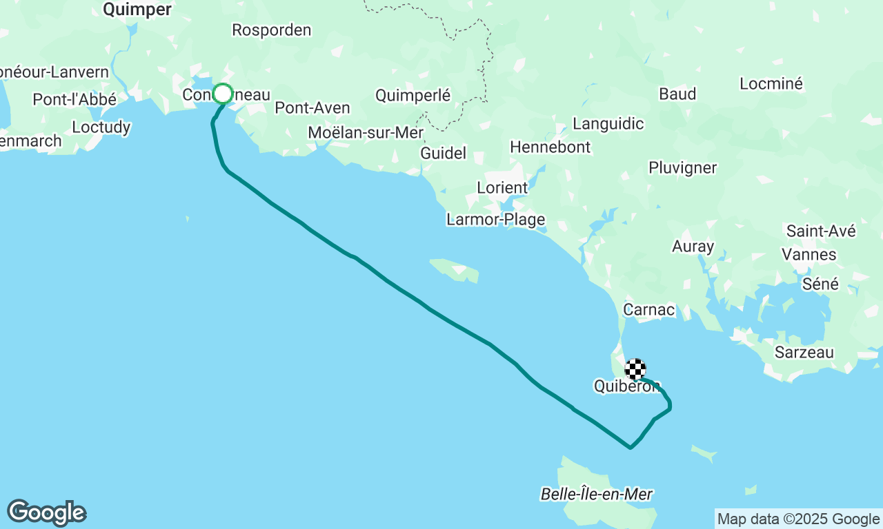Concarneau to Quiberon