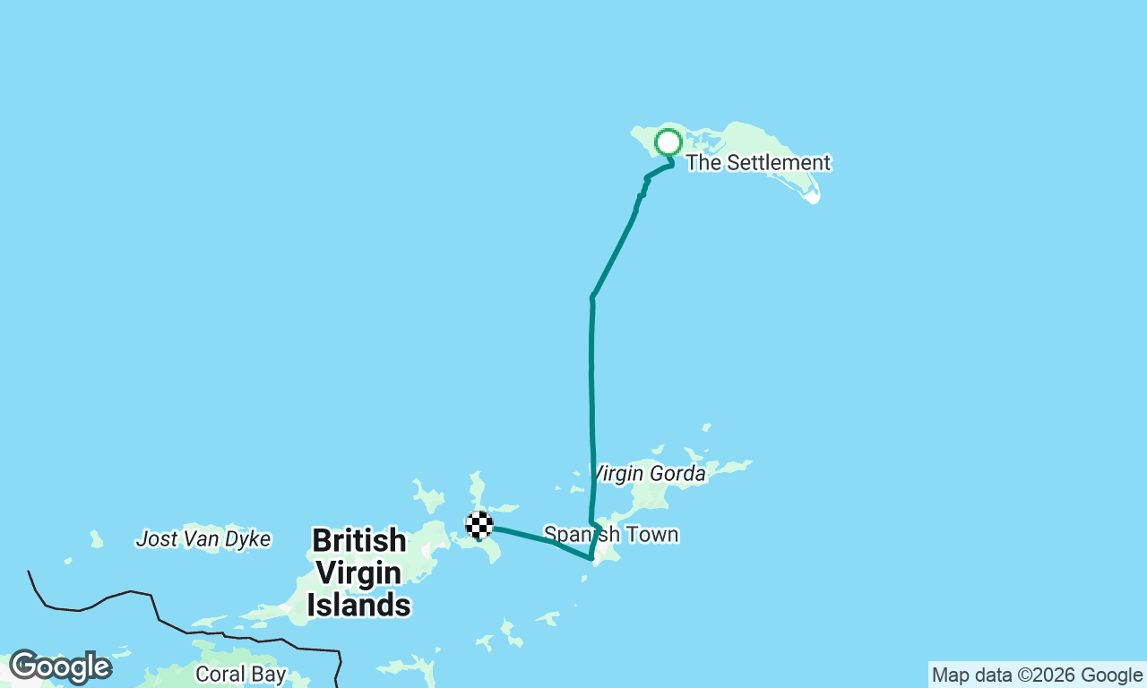 Voyage map