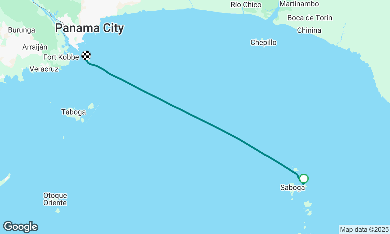 Contadora to Panama City 