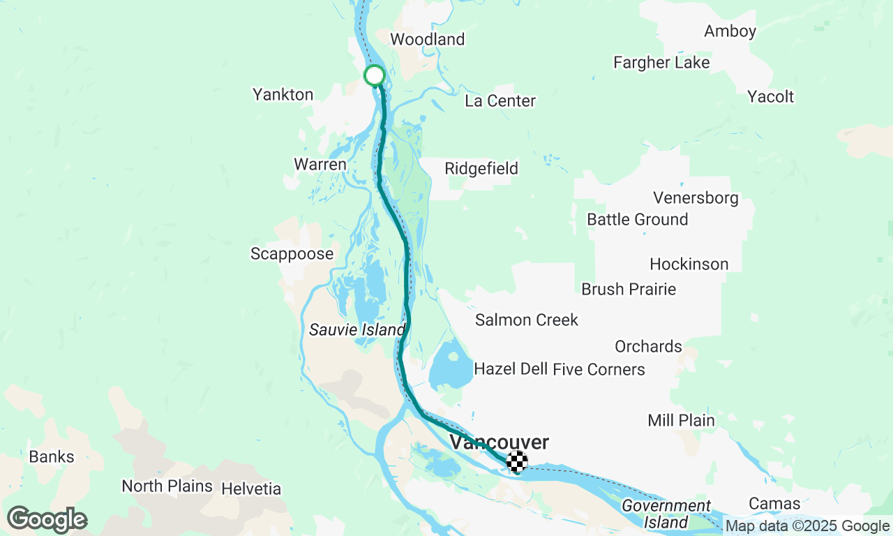Voyage map
