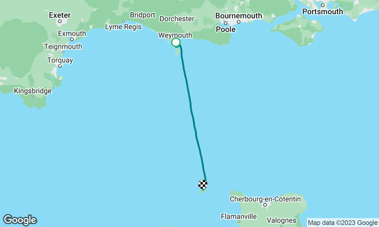 Portland to Alderney 