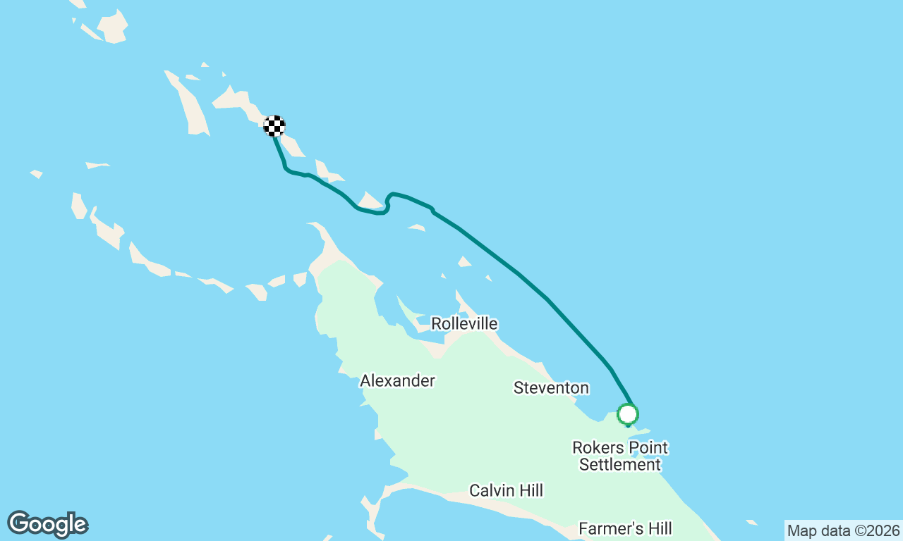 Rokers Point to Williams Cay