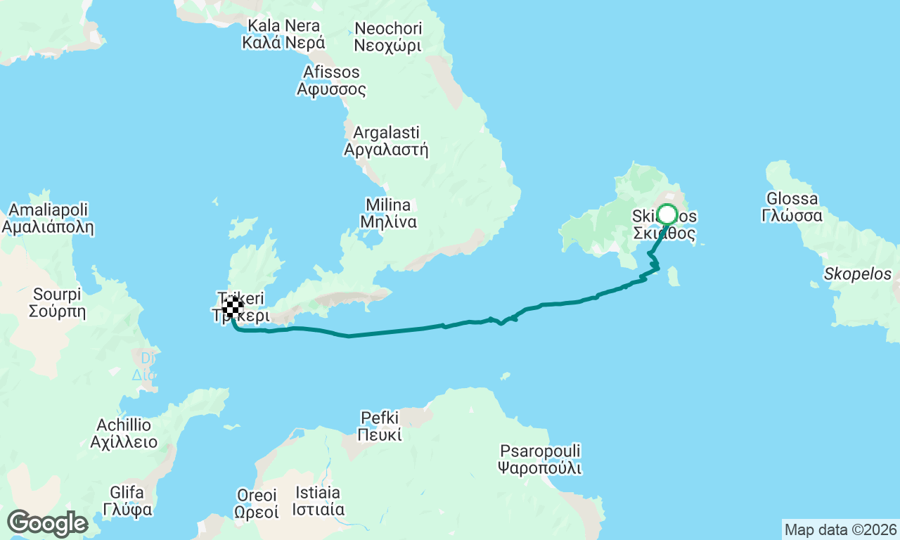 Voyage map
