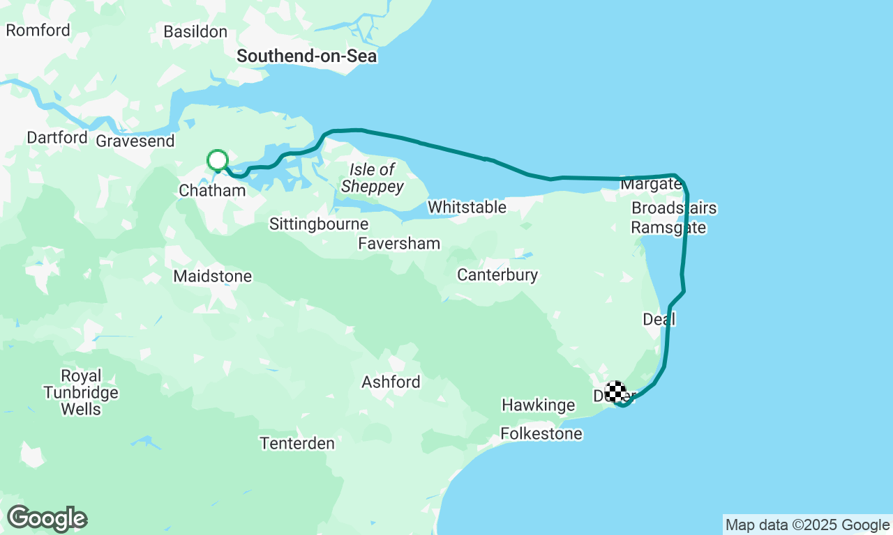 Hey Hyun to Southampton - Leg 1
