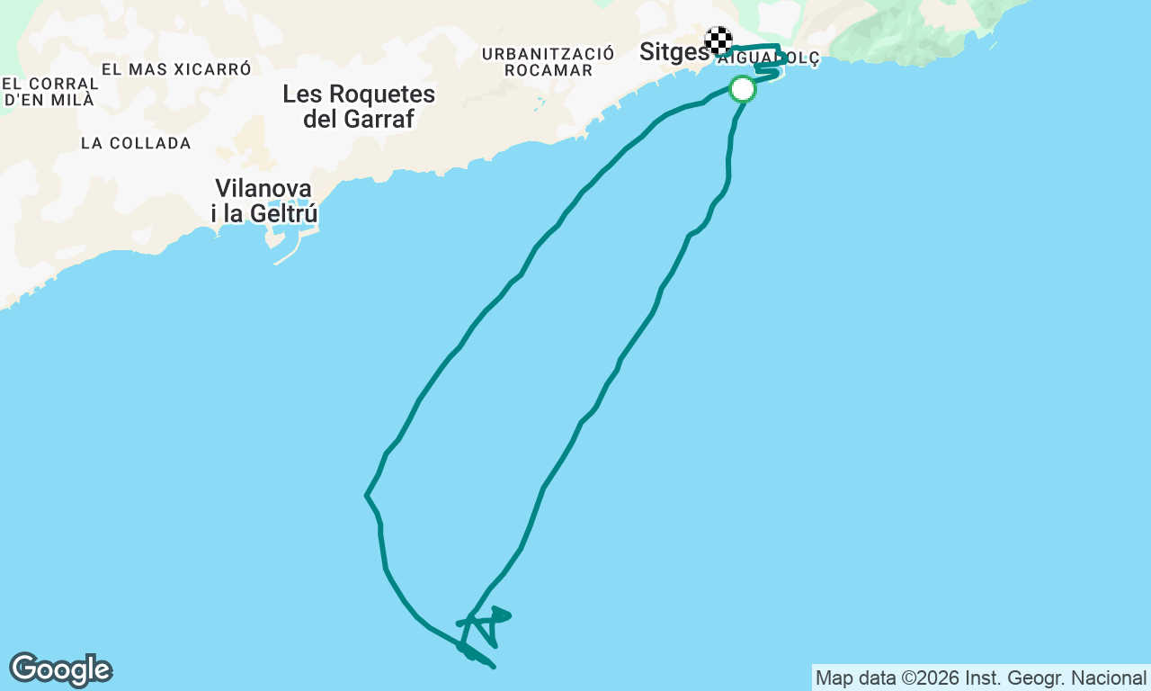 Voyage map