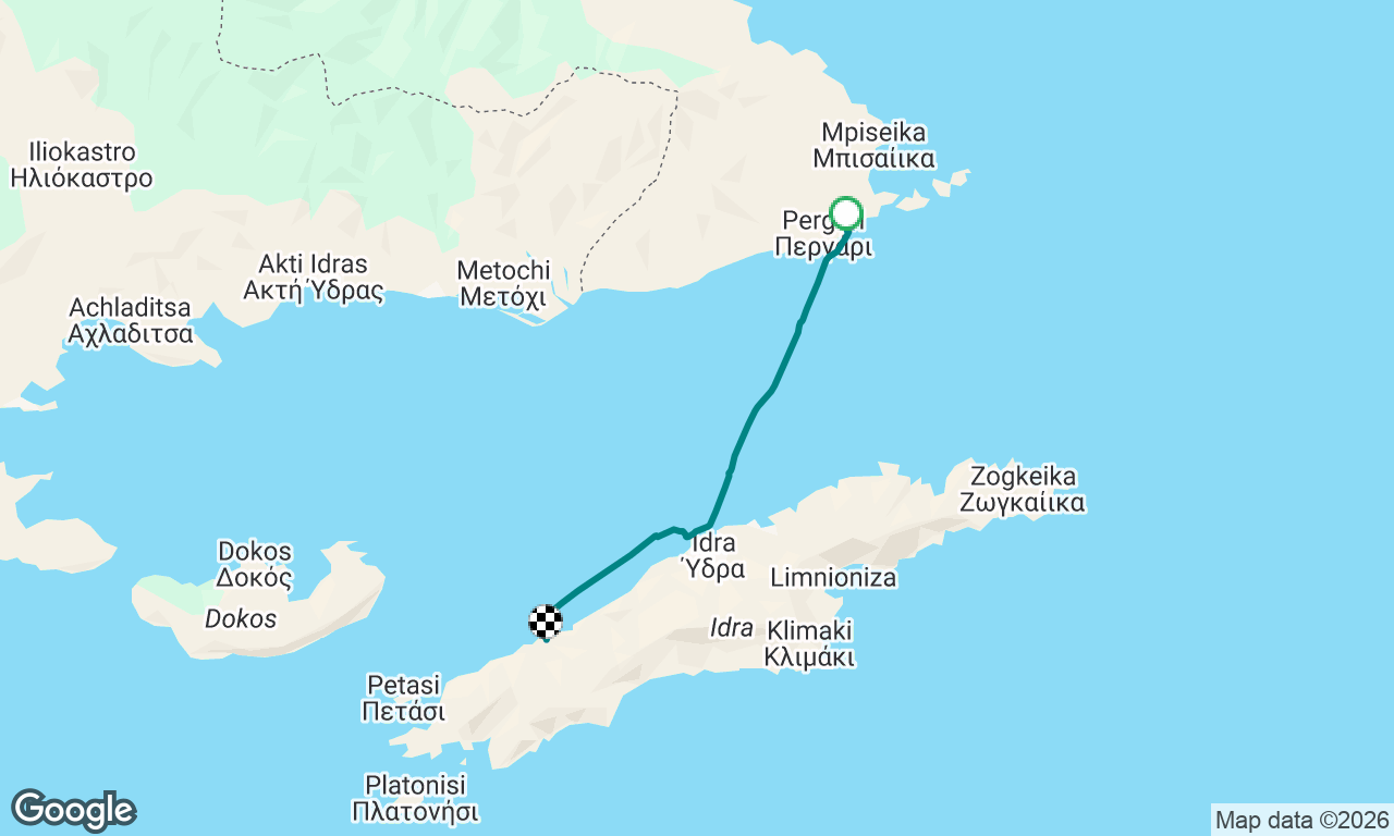 Voyage map