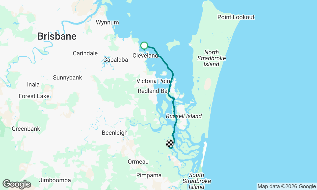 Raby Bay to HS 27/07/2026