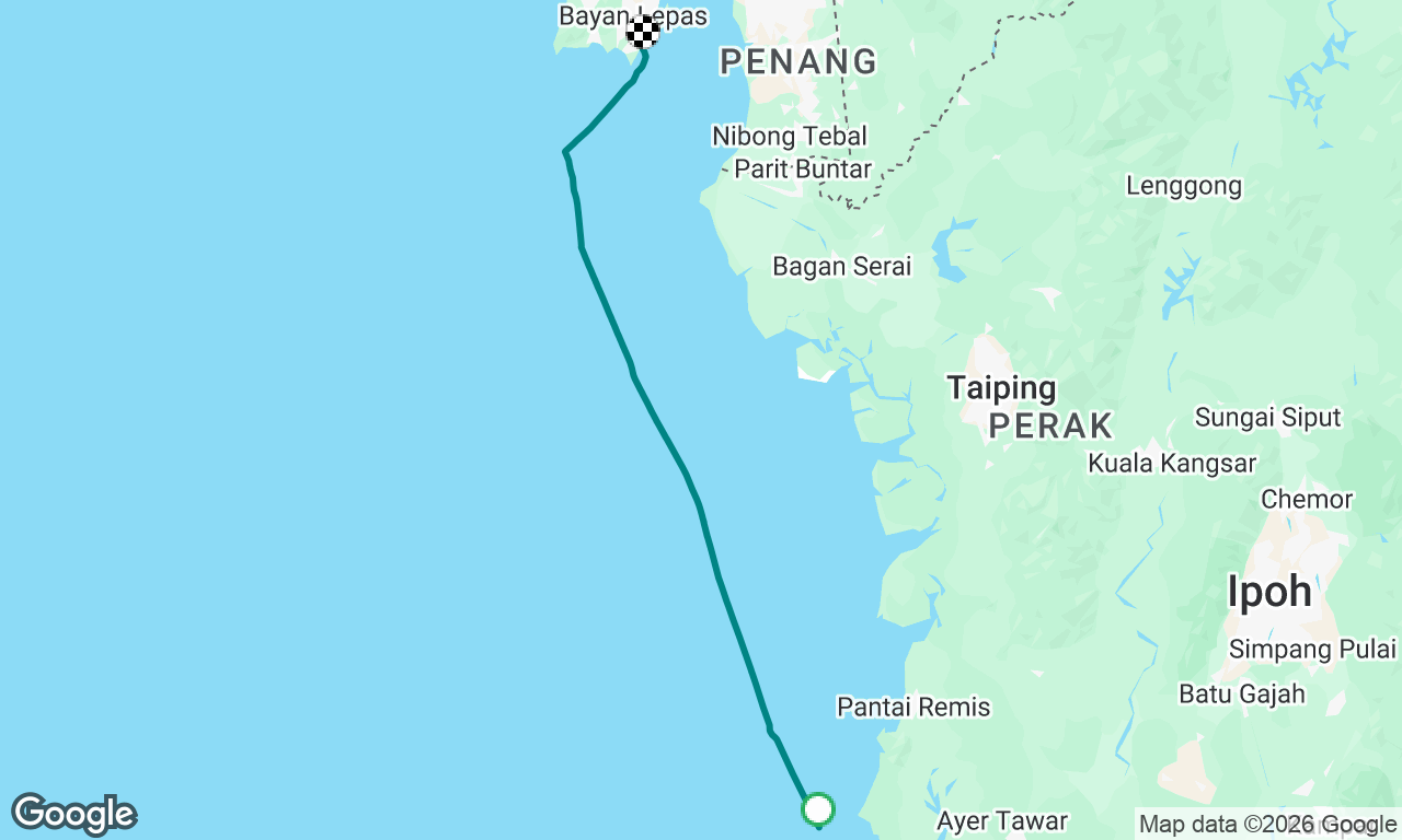 Voyage map