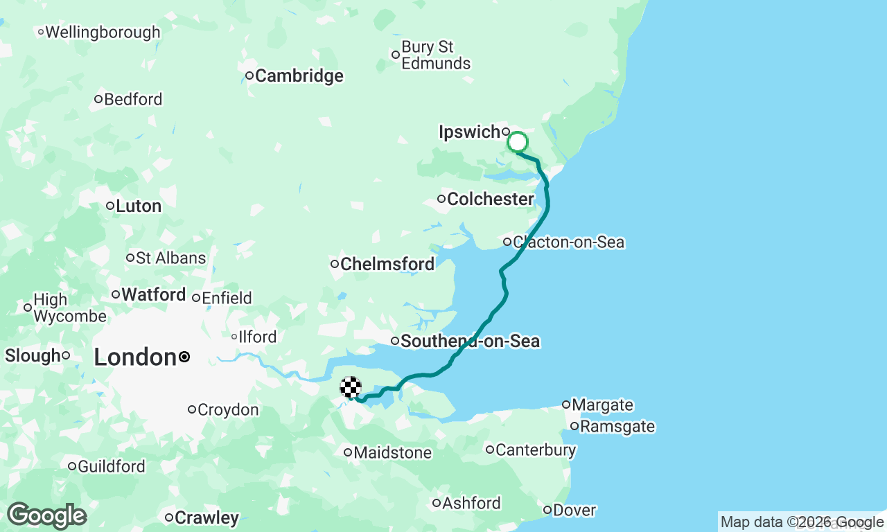 Woolverstone to Chatham