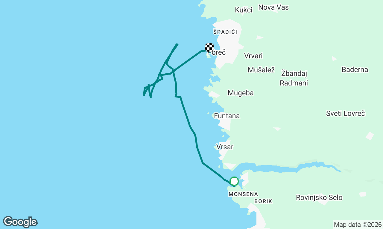 Voyage map