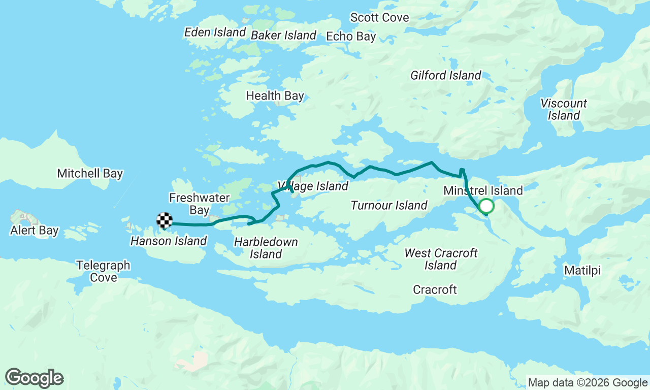 JibSet RRR 2026 Day 6
Lagoon Cove to Spout Cove