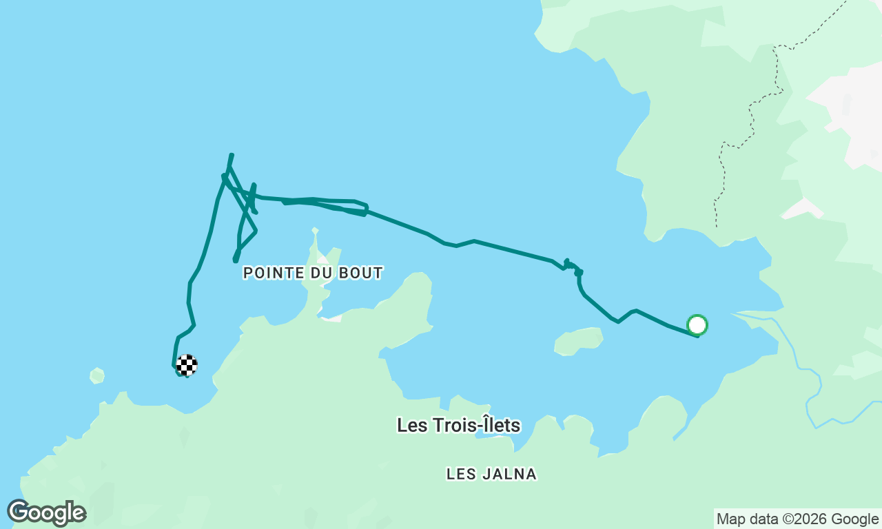 Rivière salée -> l’anses d’Arlet