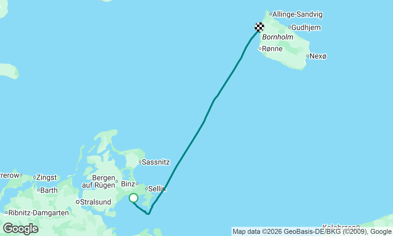 Voyage map