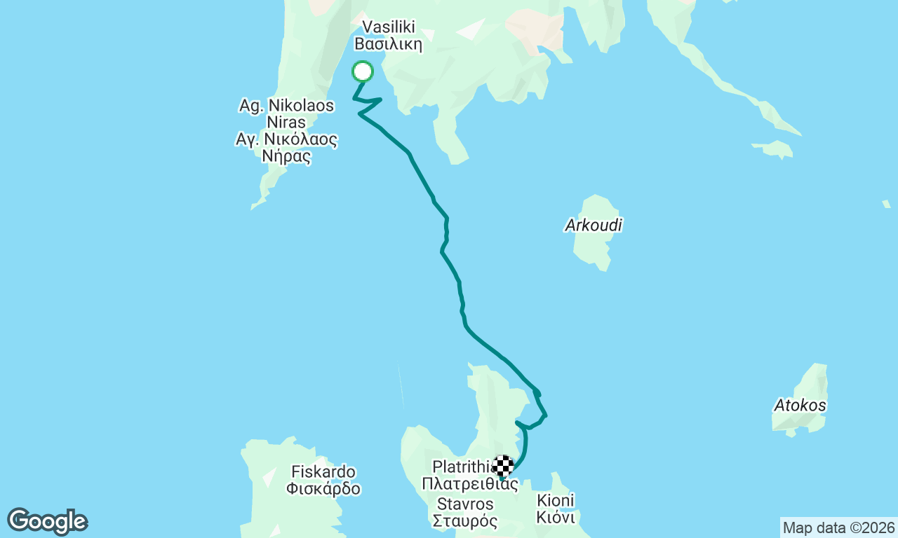 Voyage map