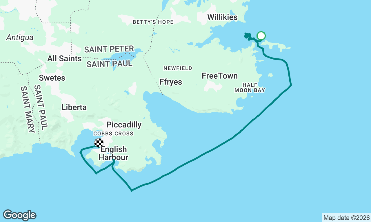 Voyage map