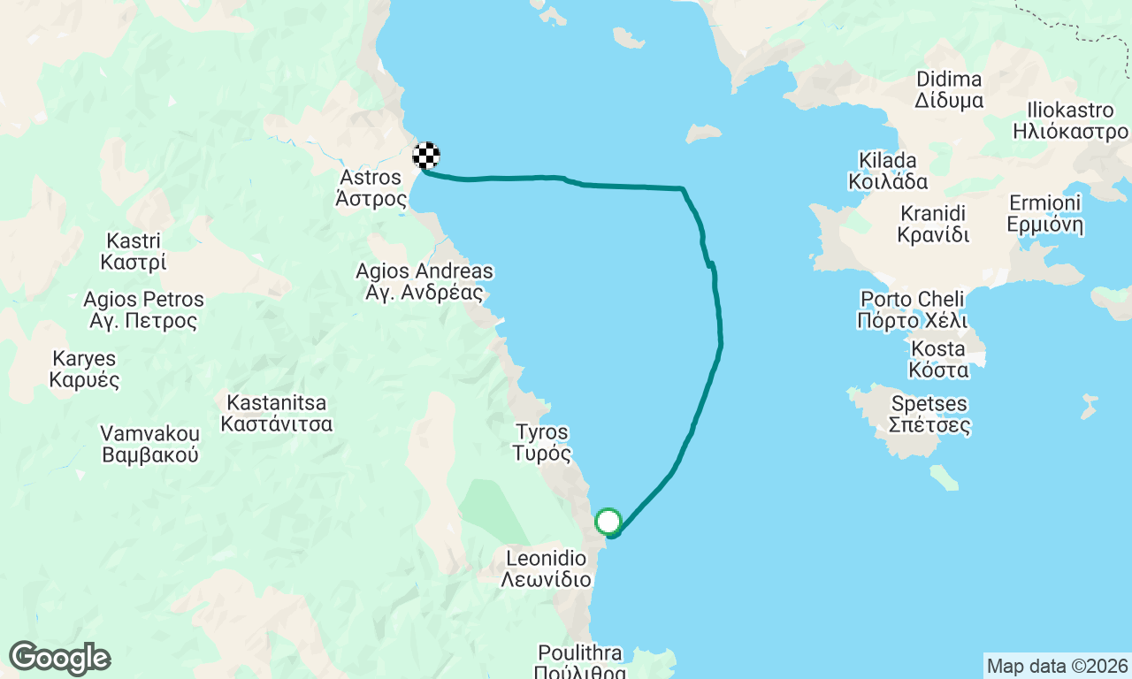 Voyage map