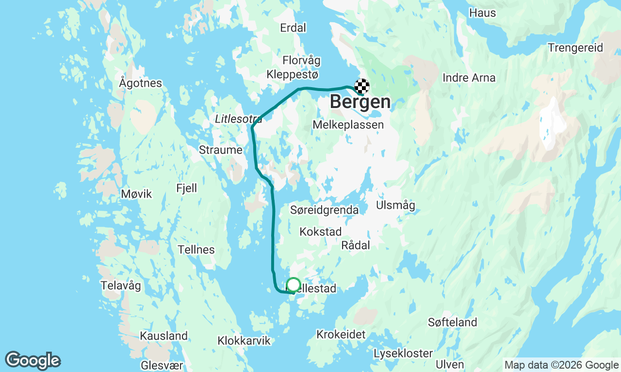 Voyage map