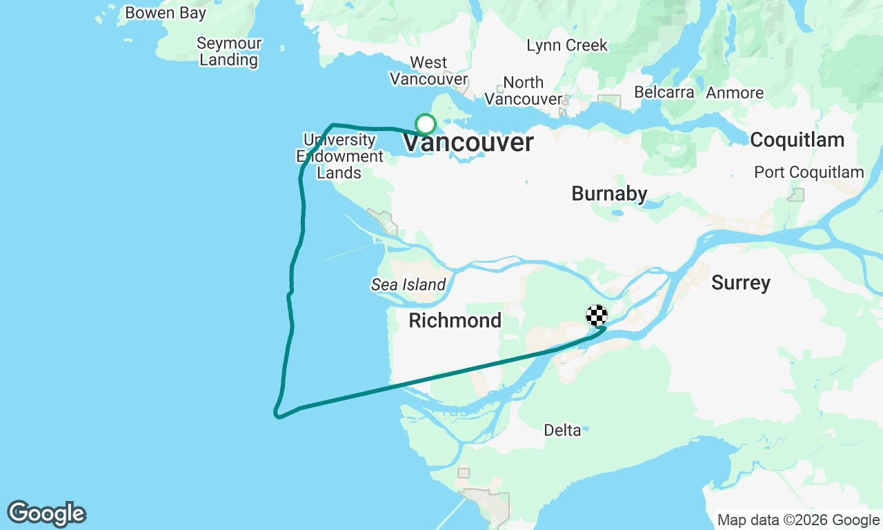 Voyage map