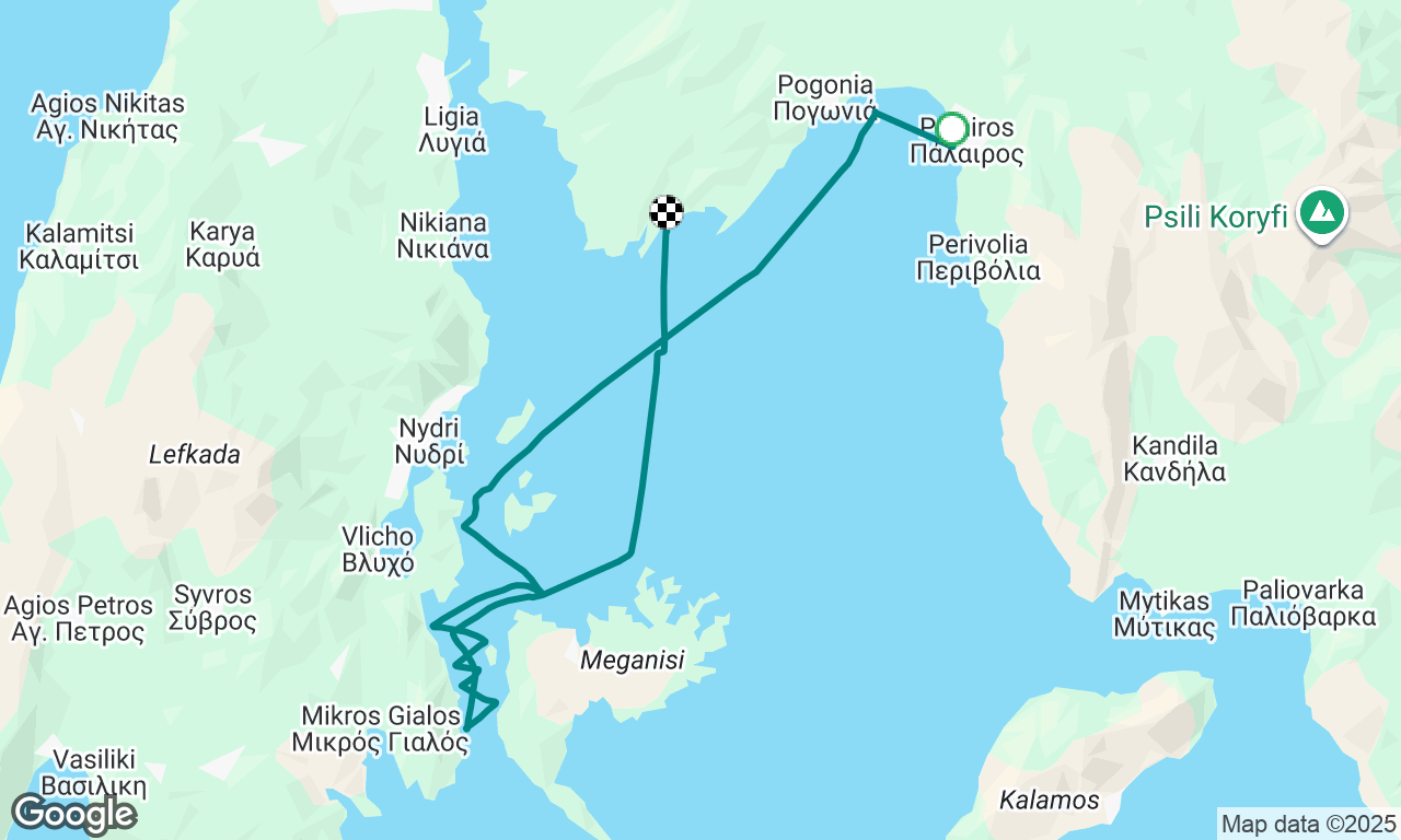 Voyage map