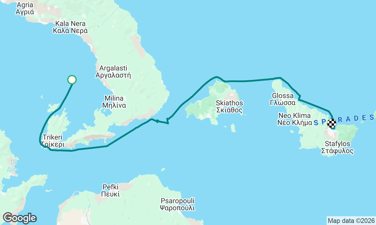 Voyage map
