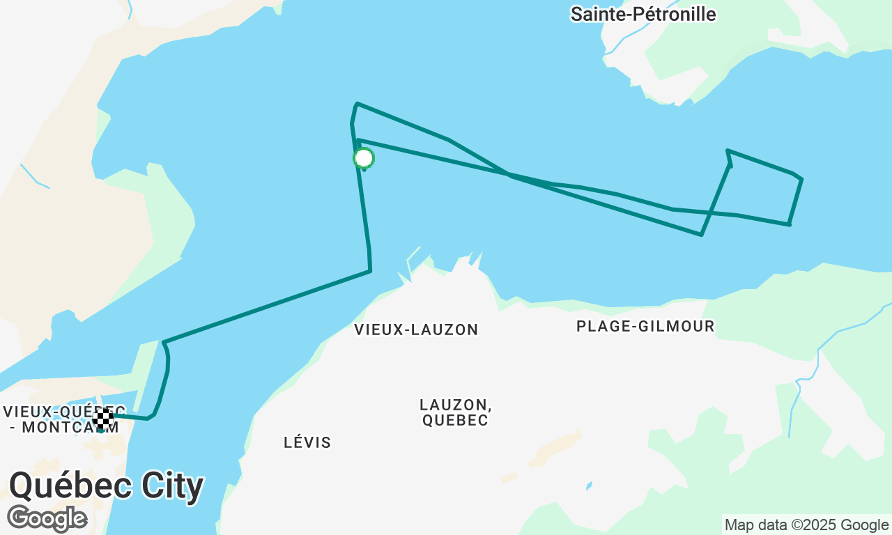 Voyage map