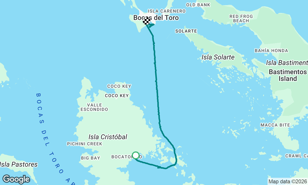 Voyage map