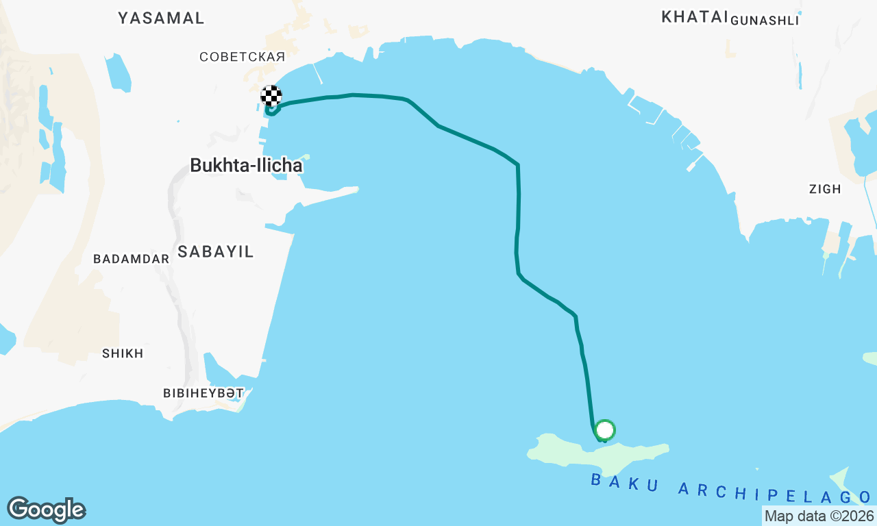 Voyage map