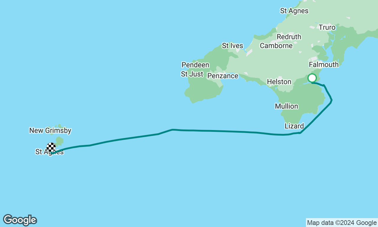 Helford to Scillys 