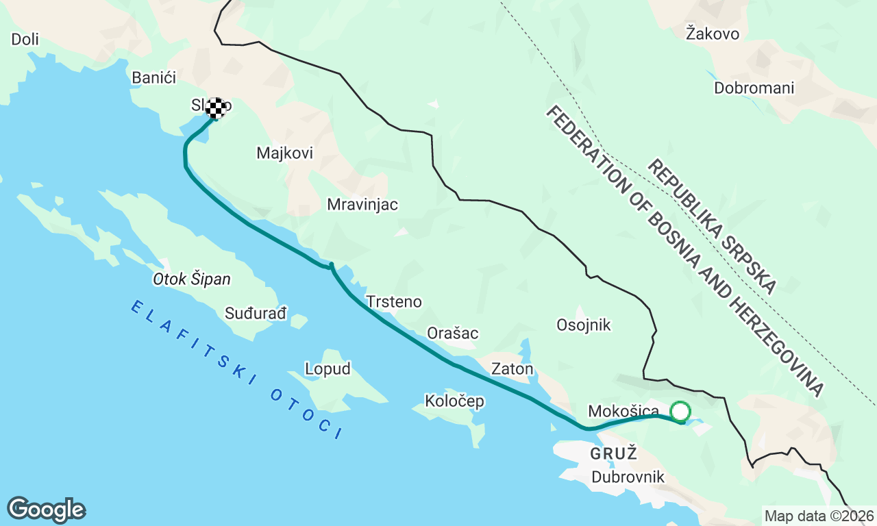 Voyage map