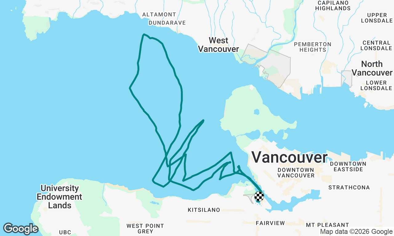 Voyage map